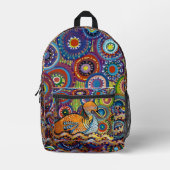 Sac À Dos Imprimé peinture rétro (Recto)