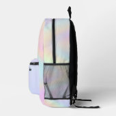 Sac À Dos Imprimé Pentes pastel abstraites (Droite)