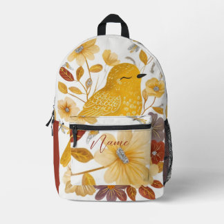 Sac À Dos Imprimé Perche pétale