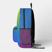 Sac À Dos Imprimé Perle Arc-en-Ciel (Droite)