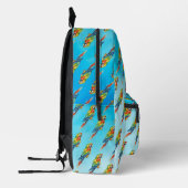 Sac À Dos Imprimé Perroquet (Gauche)