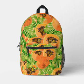 Sac À Dos Imprimé Persimon Jungle (kaki)