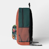 Sac À Dos Imprimé Personalised Tropical Backpack – Custom Name text  (Droite)