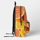 Sac À Dos Imprimé Personalized Citrus Backpack | Fresh Fruits Kids  (Gauche)