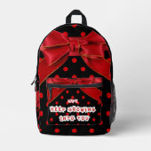 Sac À Dos Imprimé Personalized Keep Growing Into You Motivational (Recto)