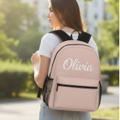 Sac À Dos Imprimé Personalized Travel Backpack for Kids - Custom