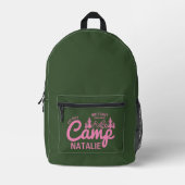 Sac À Dos Imprimé Personnalisé Camp Bach Bachelorette Party Custom (Recto)