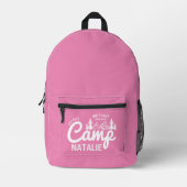 Sac À Dos Imprimé Personnalisé Camp Bach Bachelorette Party Custom (Recto)