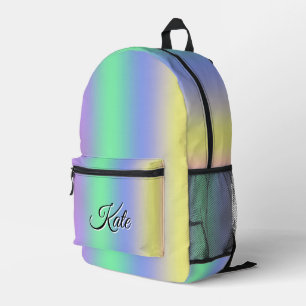 Sac À Dos Imprimé Personnalisé Joli Coloré Moderne Fille Arc-en-ciel