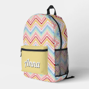 Sac À Dos Imprimé Personnalisé Joli Coloré Moderne Fille Arc-en-ciel
