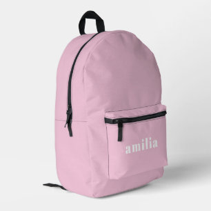 Sac à dos imprimé personnalisé rose bébé mignon