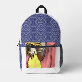 ・ Sac à dos imprimé personnalisé | Ruc graphique p (Recto)