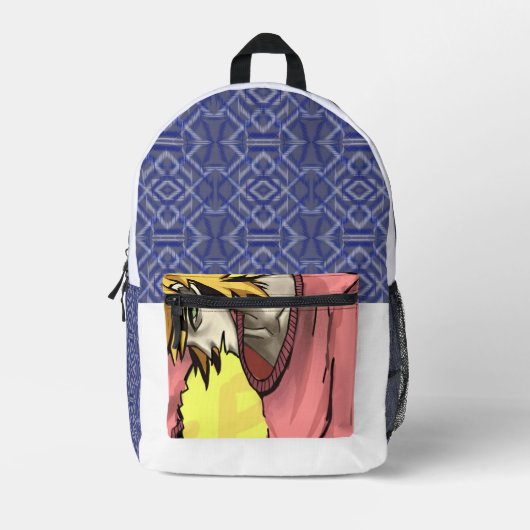 ・ Sac à dos imprimé personnalisé | Ruc graphique p (Recto)