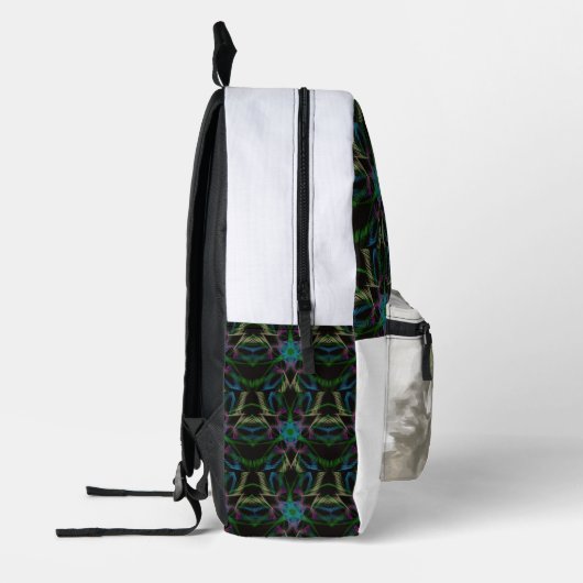 ・ Sac à dos imprimé personnalisé | Ruc graphique p (Gauche)