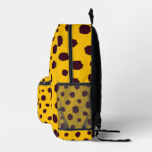 Sac À Dos Imprimé Personnalisé séduisant motif jaune chien élégant (Droite)
