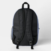 Sac À Dos Imprimé Pervenche (Verso)