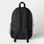 Sac À Dos Imprimé Pétales Sereins (Verso)