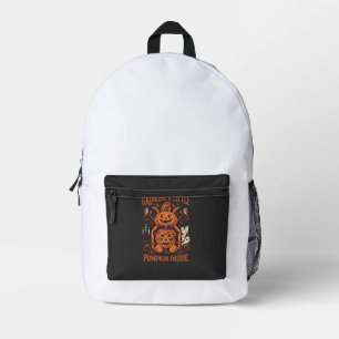 Sac À Dos Imprimé Petite citrouille qui pousse à l'intérieur des cit