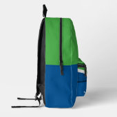 Sac À Dos Imprimé Pickelball personnalisé (Gauche)