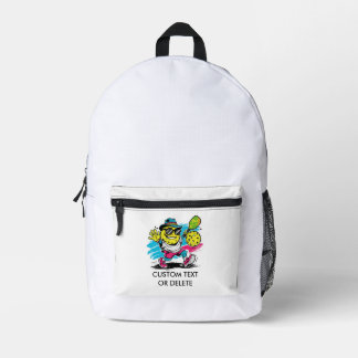 Sac À Dos Imprimé pickleball drôle
