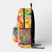 Sac À Dos Imprimé Pickleball est mon endroit heureux Sourire Pickleb (Droite)