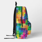 Sac À Dos Imprimé Pièces de puzzle (Gauche)