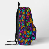 Sac À Dos Imprimé Pierres colorées abstraites (Gauche)