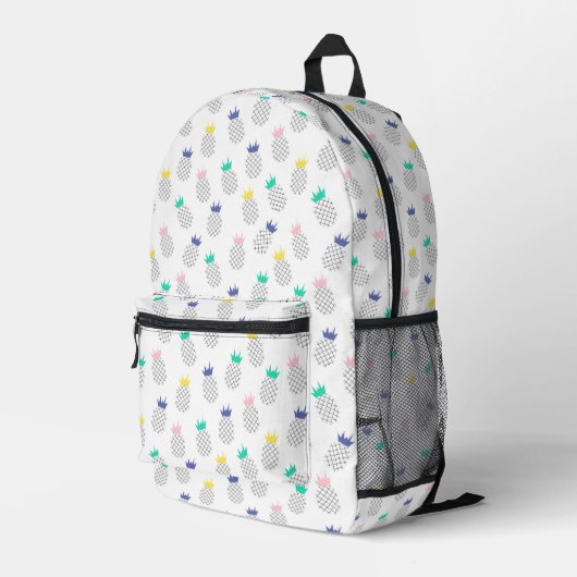 Sac À Dos Imprimé Pineapples (Coin arrière droit)