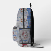 Sac À Dos Imprimé Pingouin à neige d'hiver (Droite)