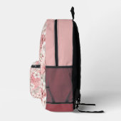 Sac À Dos Imprimé Pink cherry blossom monogram (Droite)