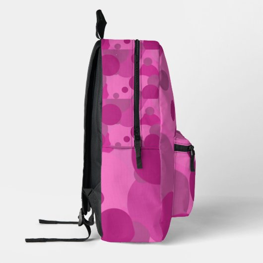 Sac À Dos Imprimé Pink dots backpack (Gauche)