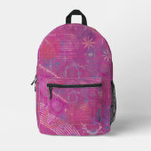 Sac À Dos Imprimé Pink Dreams Abstract  (Recto)