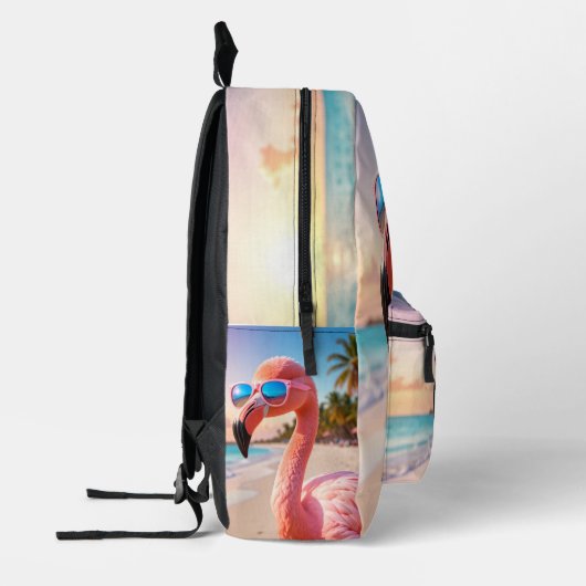 Sac À Dos Imprimé PINK THINKER Flamingo Pink (Gauche)