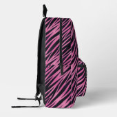 Sac À Dos Imprimé Pink Zebra Stripe (Gauche)