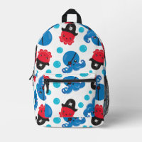 Pirate Octopus, Motif de pieuvre, Animaux de mer