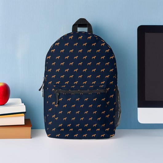 Sac À Dos Imprimé Pitbull Chiens Motif Personnalisé