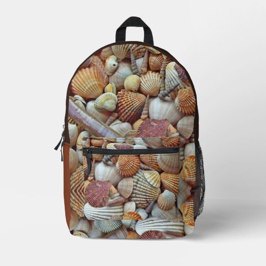 SAC À DOS IMPRIMÉ PLAGE DE SEASHELL (Recto)