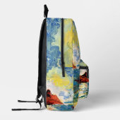 Sac À Dos Imprimé Plage Hawaïenne de Kailua (Gauche)