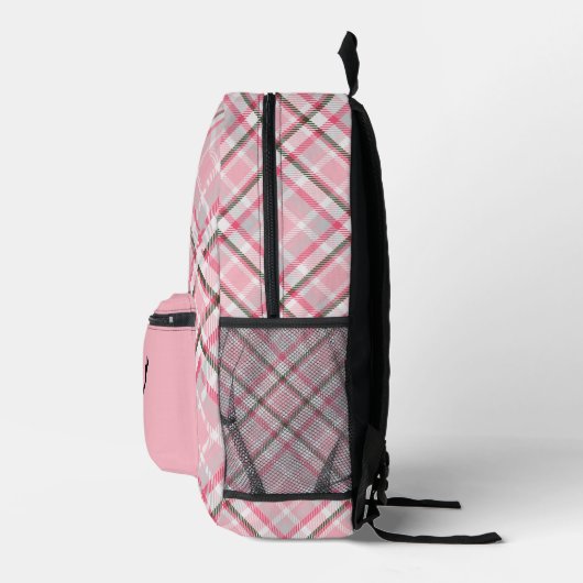 Sac À Dos Imprimé Plaid personnalisé (Droite)