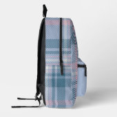 Sac À Dos Imprimé Plaid personnalisé (Gauche)