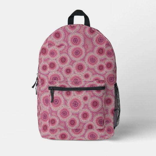 Sac À Dos Imprimé Plaisir rose 1 (Recto)