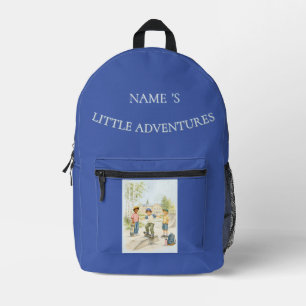 Sac À Dos Imprimé Planche à roulettes personnalisée pour garçon Peti