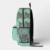 Sac À Dos Imprimé Planète Étoile Pastèque (Droite)