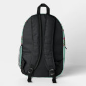 Sac À Dos Imprimé Planète Étoile Pastèque (Verso)