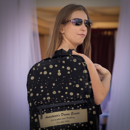 Sac À Dos Imprimé Planificateur d'événements mariage personnalisé