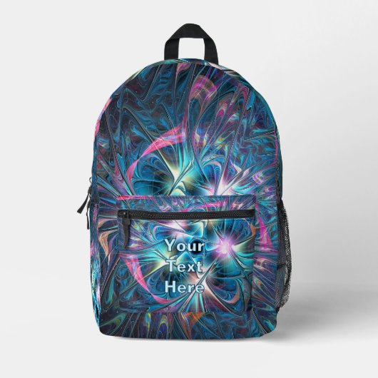 Sac À Dos Imprimé Plastique Pastel (Recto)