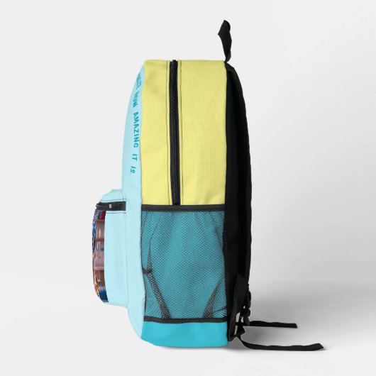 Sac À Dos Imprimé Plus Nous Apprenons... (Droite)