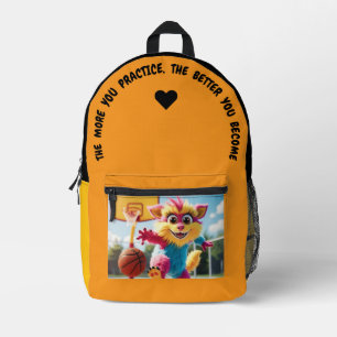 Sac À Dos Imprimé Plus vous vous entraînez…