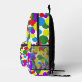 Sac À Dos Imprimé Points colorés (Droite)