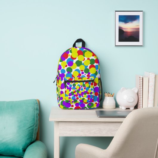 Sac À Dos Imprimé Points colorés (Insitu)